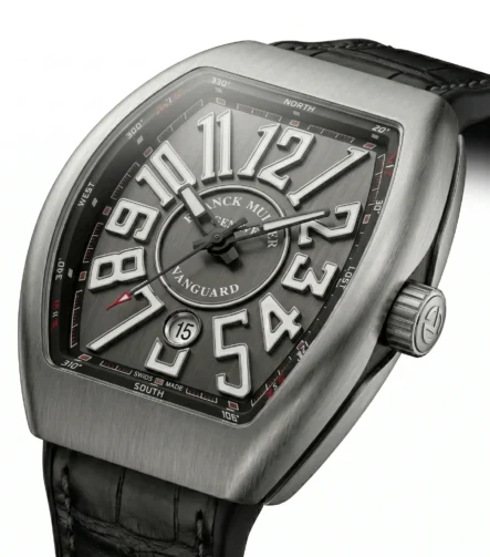 Franck Muller Geneve Vanguard Siyah Gri Erkek Saat