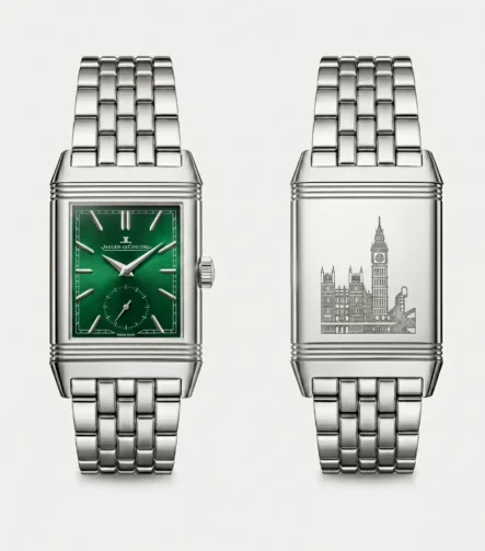 Jaeger-LeCoultre Reverso London Flagship Edition Tribute Yeşil Kadran Erkek Saat