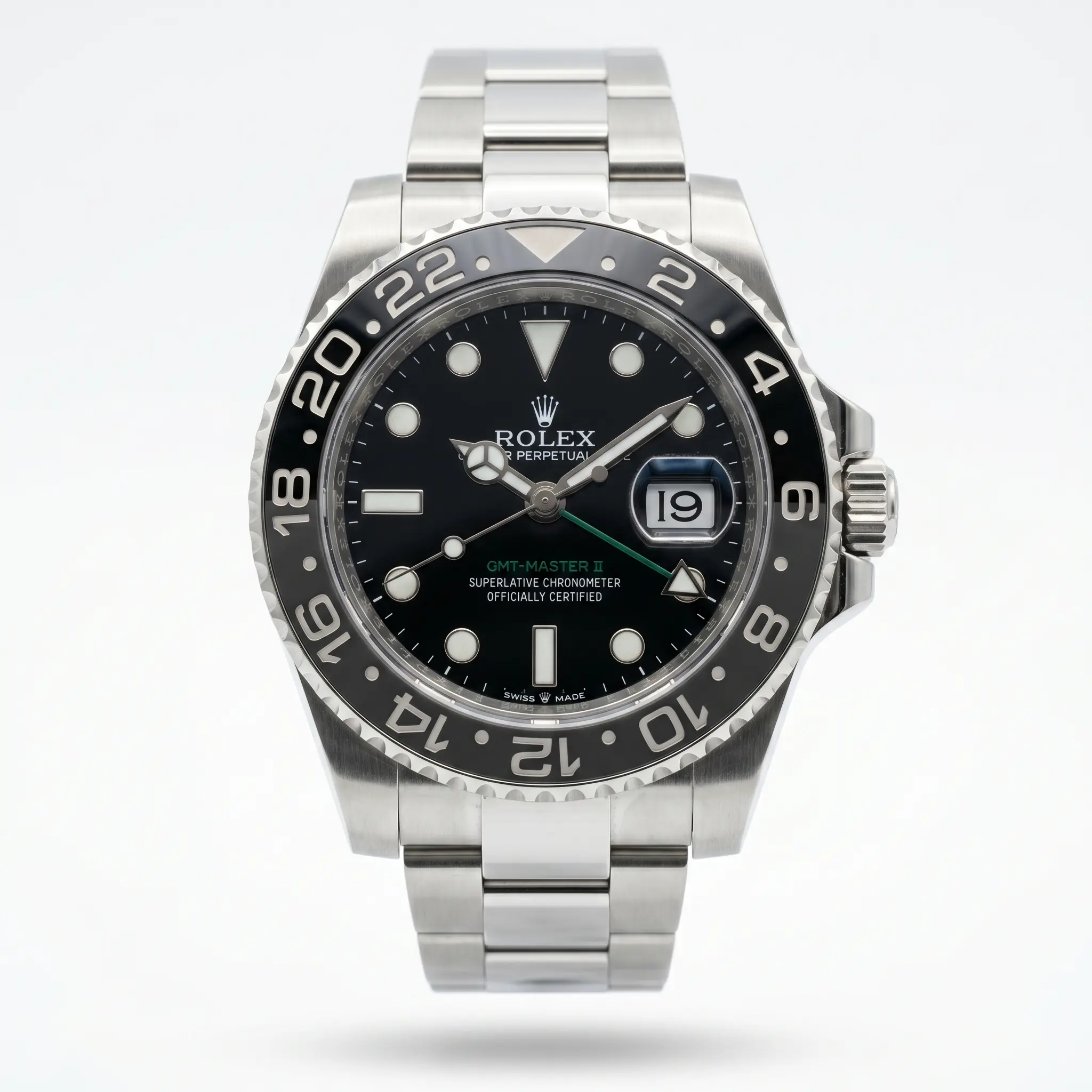 Rolex GMT-Master II LN Siyah Bezel Erkek Saat