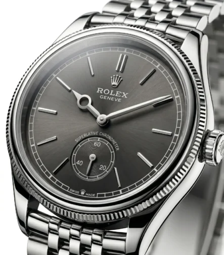 Rolex Oyster Perpetual Chronometer Koyu Gri Kadran Erkek Saat