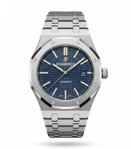 Audemars Piguet Royal Oak Mavi Tapisserie Çelik Otomatik Saat