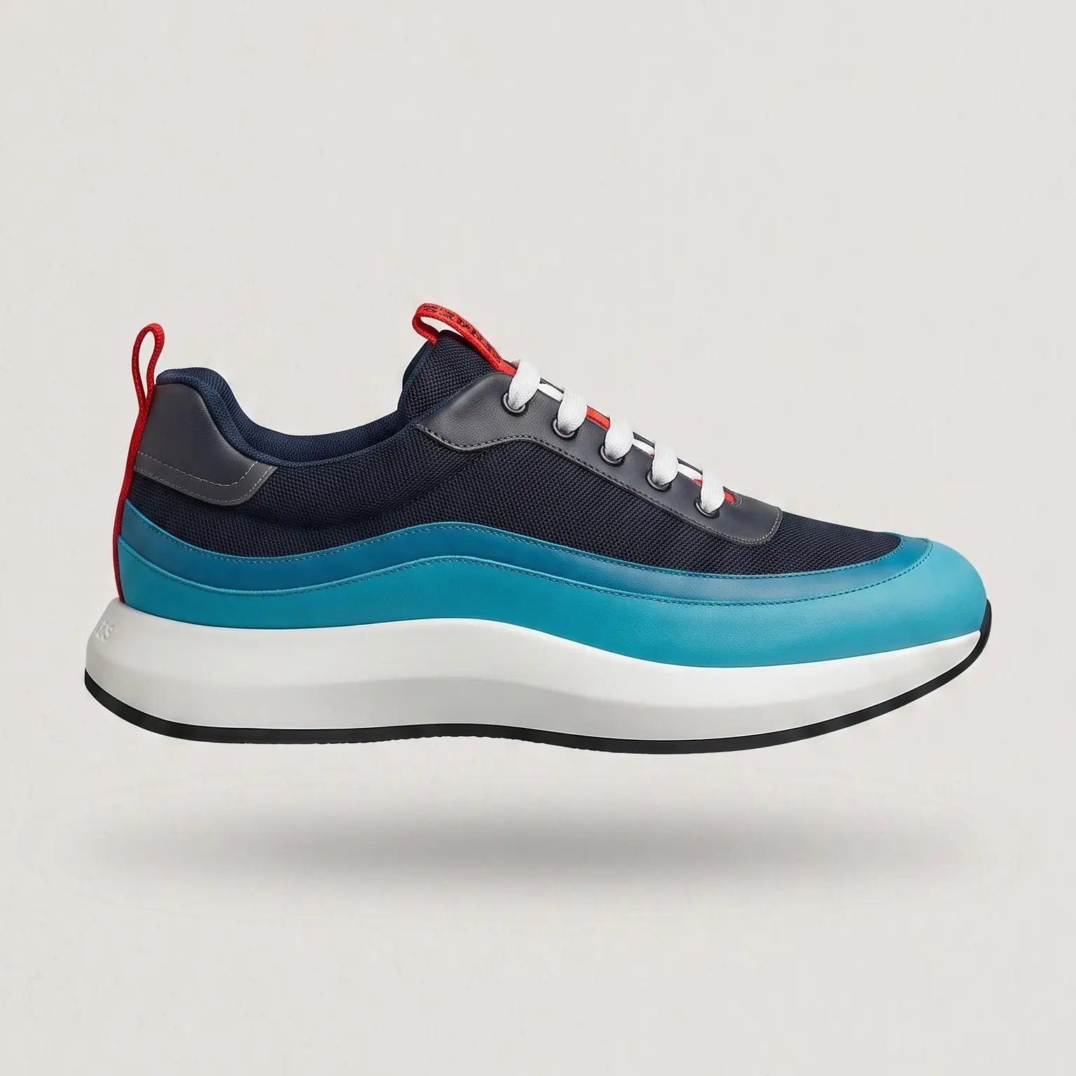 Hermes Gramme Blue Deri Sneakers