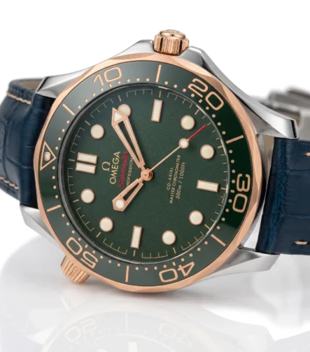 Omega Seamaster Professional Co-Axial Master Chronometer Yeşil Kadranlı Lüks Saat