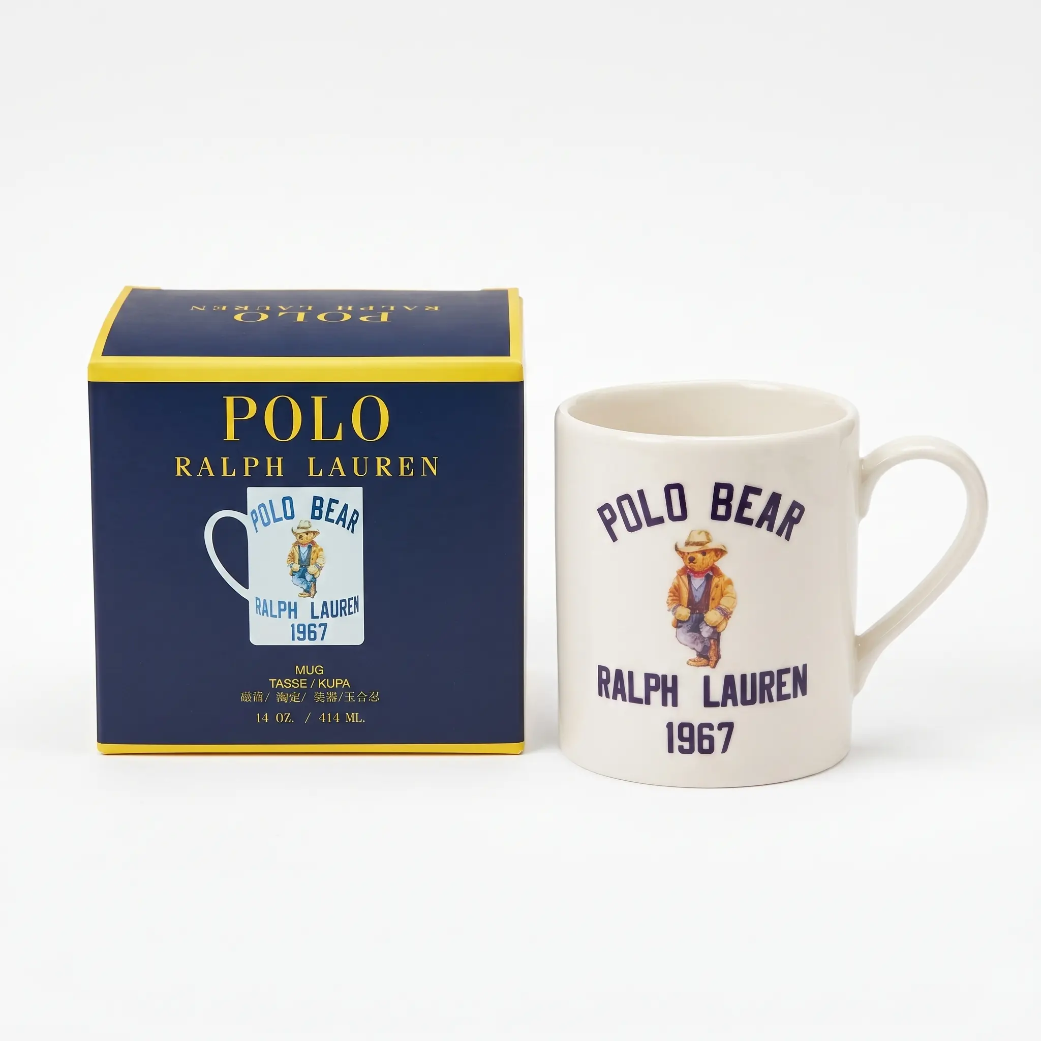 Polo Ralph Lauren Seramik Cowboy Bear 1967 Koleksiyon Bardak