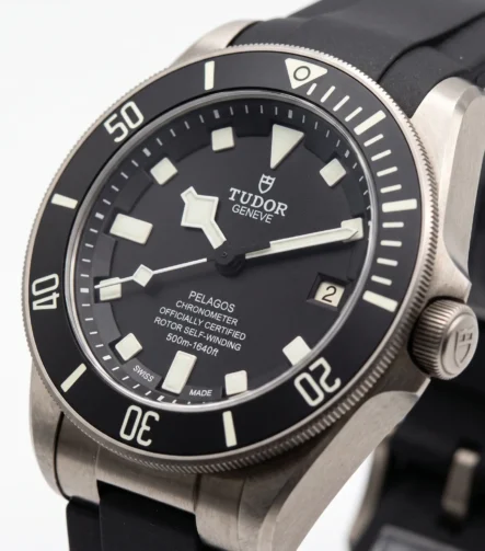 Tudor Pelagos Chronometer Siyah Kadranlı Profesyonel Saat