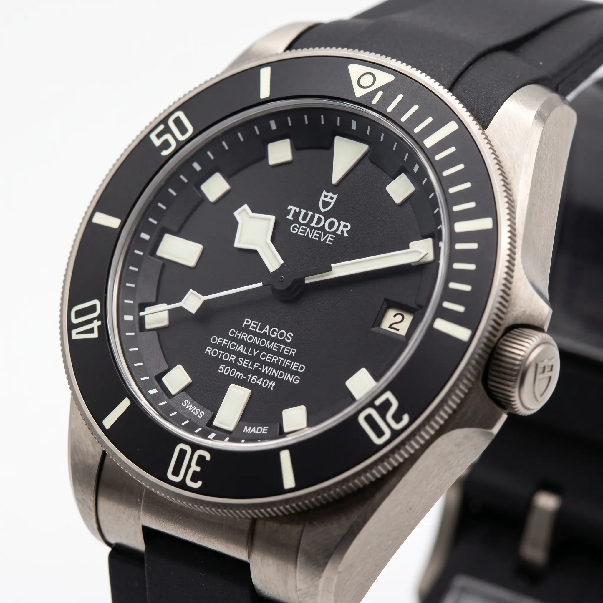 Tudor Pelagos Chronometer Siyah Kadranlı Profesyonel Saat